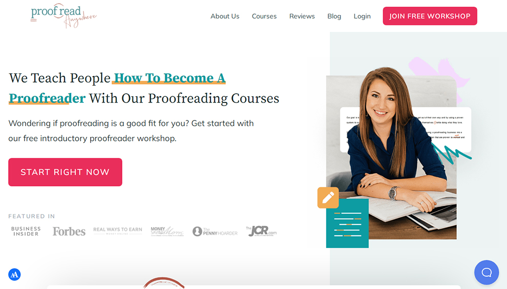 proofreading courses online free australia
